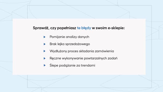 Jak otworzyć sklep internetowy i uniknąć najczęstszych błędów