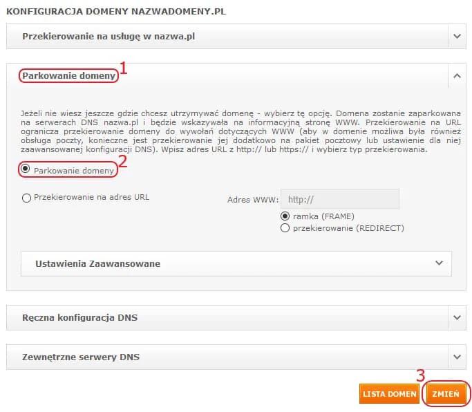 Parkowanie domeny - co to jest i dlaczego warto to znać?